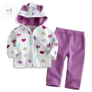 infant girl jogging suits