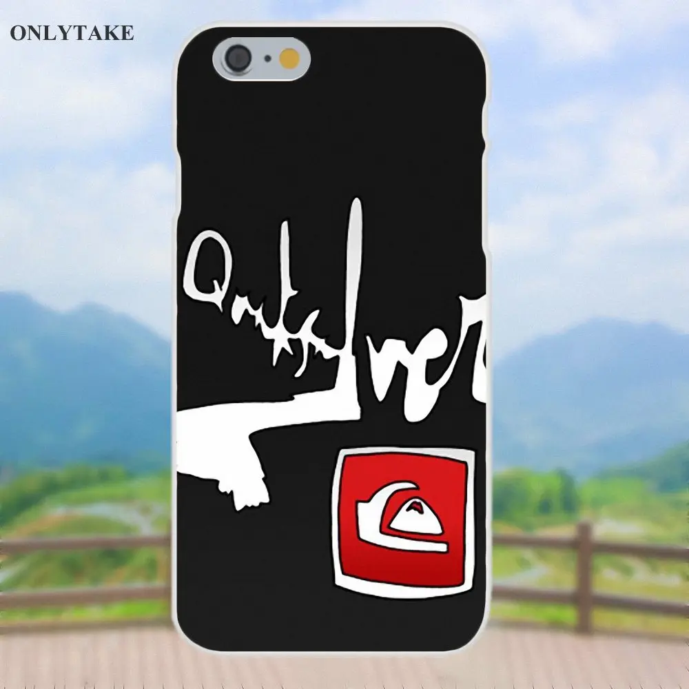 Vvcqod Quicksilver Модный логотип бренда одежды для Apple iPhone 4 4s 5 5C SE 6 6S 7 8 Plus X Galaxy большое
