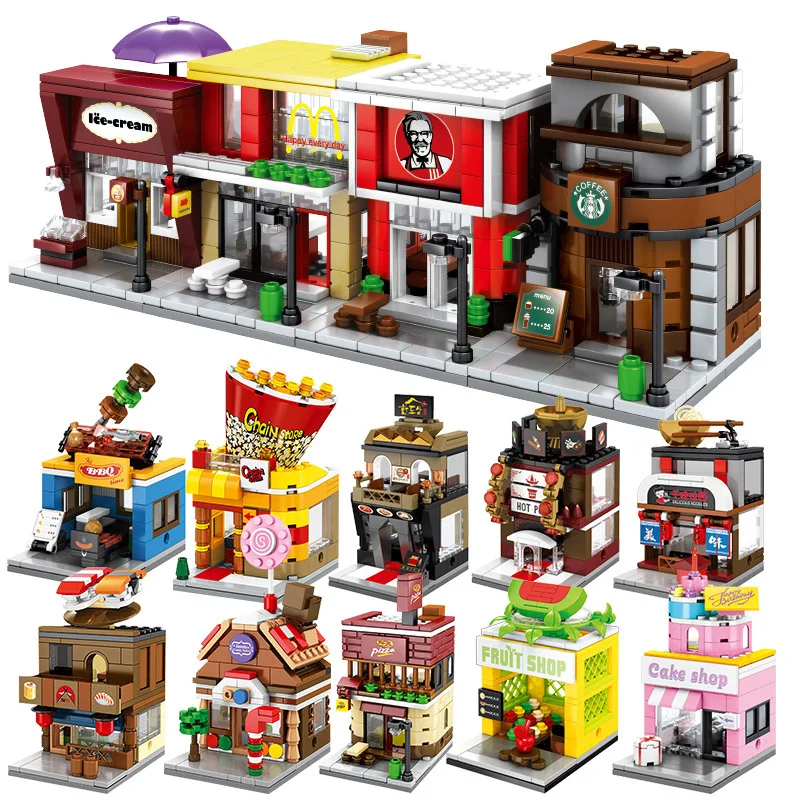 

STEM DIY Stylish Street View Technology Building Block Educational Science Toys Kit Learning Education Toys for Children Gift