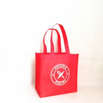

Reusable DIY Non Woven Cloth Durable Bag with Logo Kids Birthday Party Favors Wedding Decoration Custom Grocery Tote Receive Bag