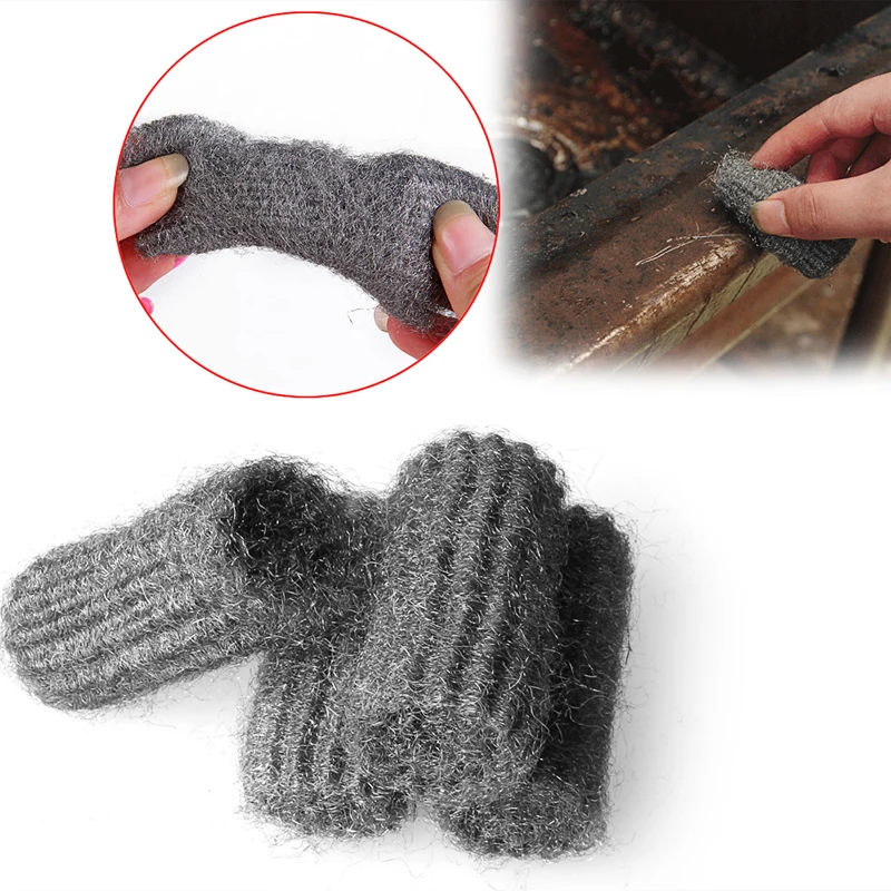 12Pcs Cleaning Equipments Steel Wool Pads Kitchen Wire Cleaning
