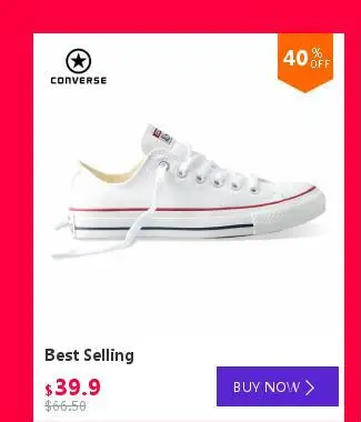 Converse Оригинальные кроссовки в черно-белую полоску Кроссовки парусиновые туфли для мальчиков и девочек высокое Скейтбординг обувь 154118C