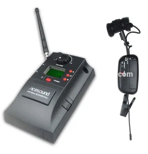 

ACEMIC PR-6/V2 UHF Wireless Instruments microphone wireless saxophone microphone for Saxophone,Violin Flute and Er hu