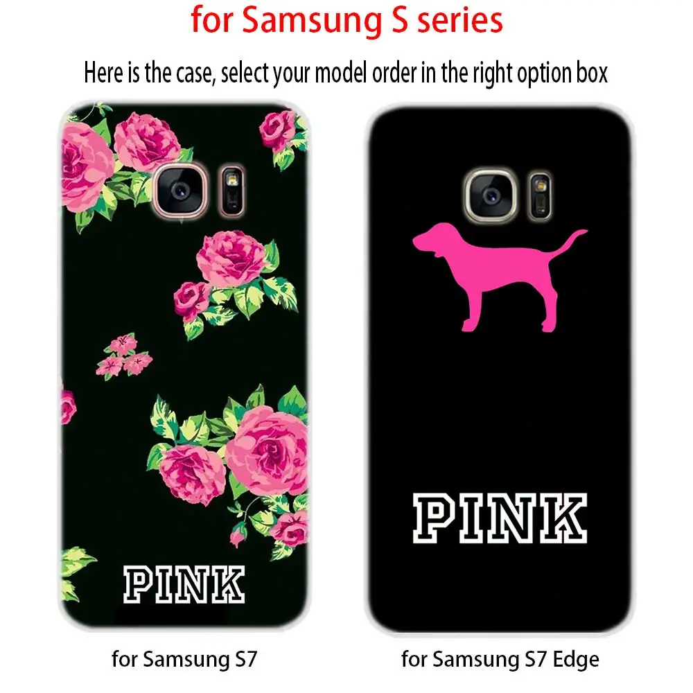 Мягкий силиконовый чехол для Samsung S30 S20 S11 S10 S9 S8 Plus lite 11e 10e Uitra S7Edge розовый живой