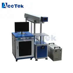 2018 AccTek гравировальный станок co2 лазерной Марк голову лазерная маркировка с ЧПУ для продажи