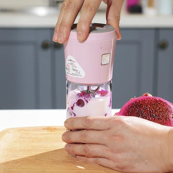 

Portable Juice Blender USB Juicer Cup Multi-function Fruit Mixer Six Blade Mixing Machine Smoothies Baby Food dropshipping