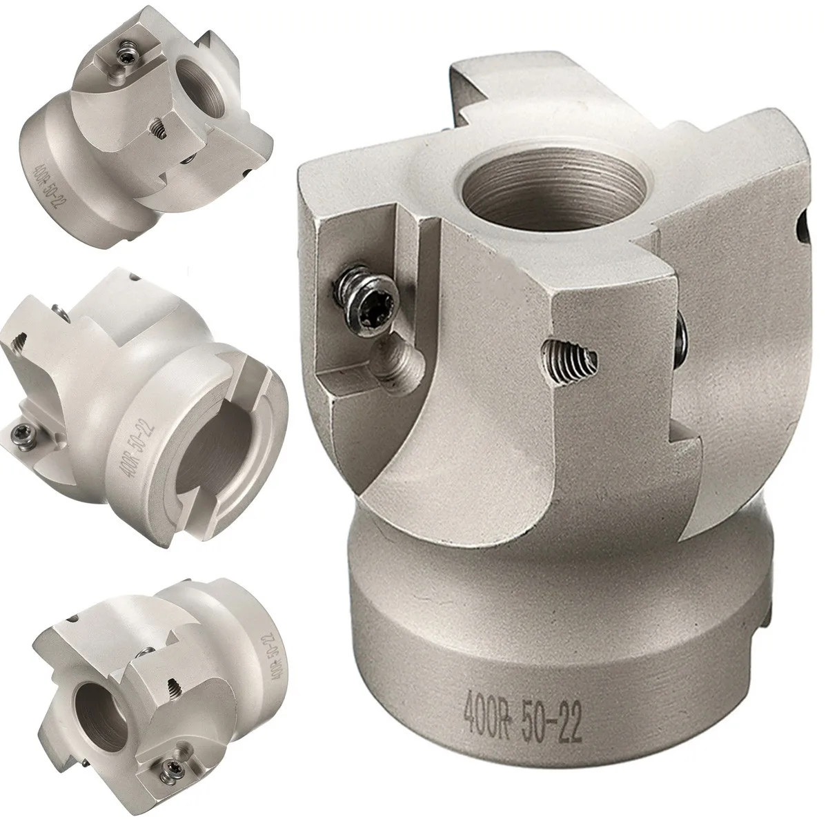 1Set 50mm BAP400R-50-22 Face End Mill Cutter 4