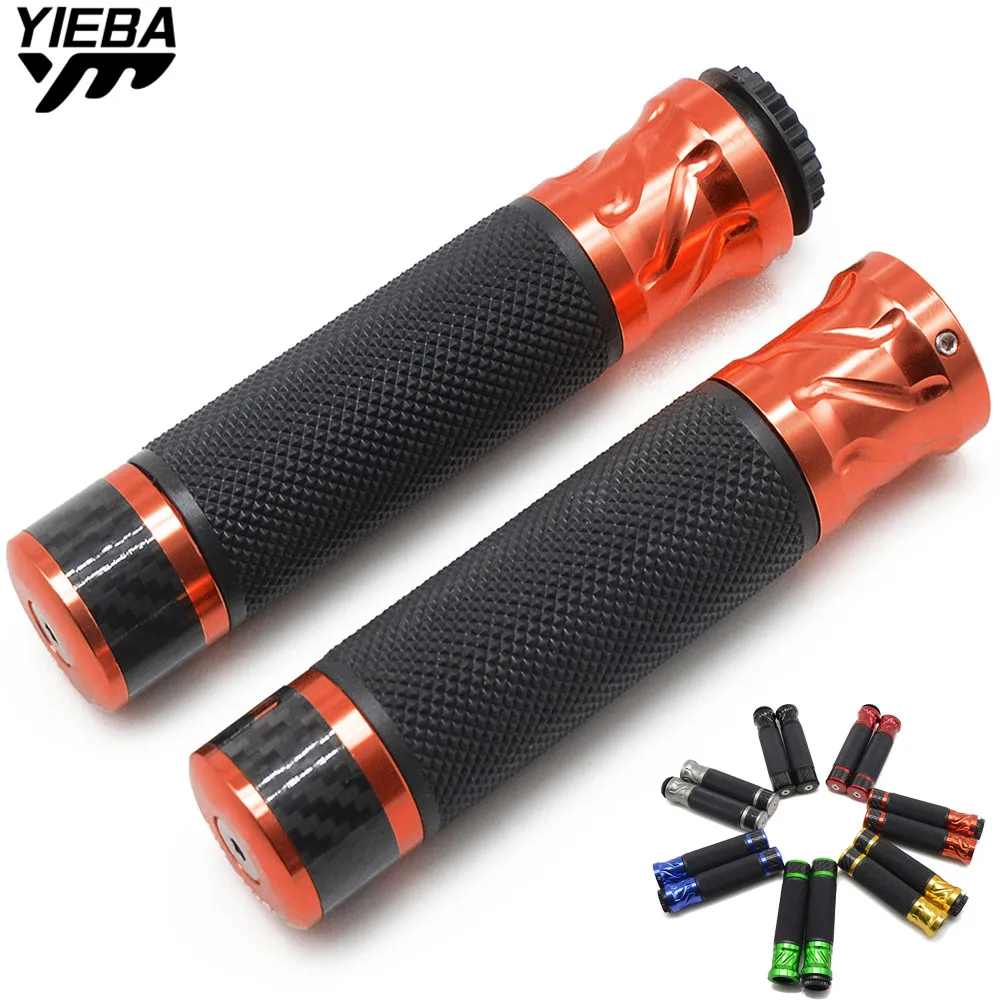 22 мм аксессуары для мотоциклов ручные ручки наконечники KTM DUKE 125 200 390 690 RC SUZUKI DL1000 V