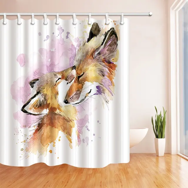 Buy Motherhood Decor Watercolor Fox and Baby Fox