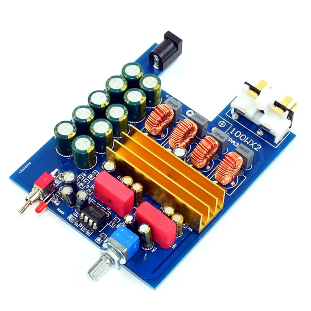 Assembled TPA3116 2.0 100W + 100W Class D AMP Amplifier Finished Board YJ00394
