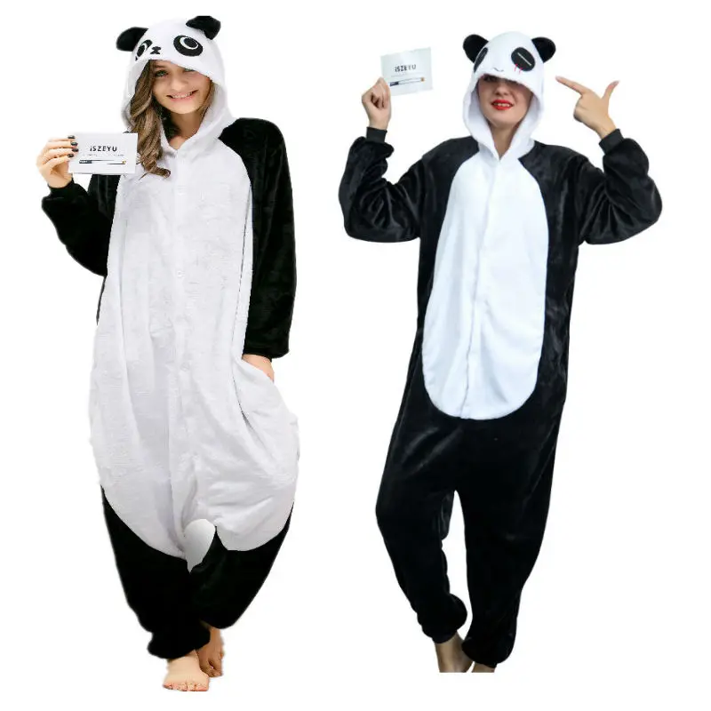 Panda Onesie Adult Pajamas Anime Pyjamas for Adults Unicorn Onesies Pijamas Enteros de Unicornio _ - AliExpress Mobile