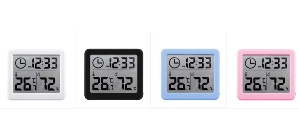 PANDUN оптимизированный ультра-тонкий простой цифровой LCD гигрометр термометр электронная экономия энергии температура и Ху