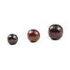JHNBY-perles en bois brun, 500 pièces, 5/6/8/10/12MM, en bois naturel, rondes et plates, pour la fabrication de bracelets et bijoux, bricolage ► Photo 3/6