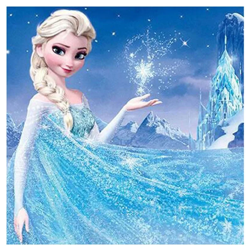 

Full Square/Round Drill 5D DIY Diamond Painting Cross Stitch "Snow Queen"3D Diamond Embroidery Mosaic Rhinestone Paintings Gift