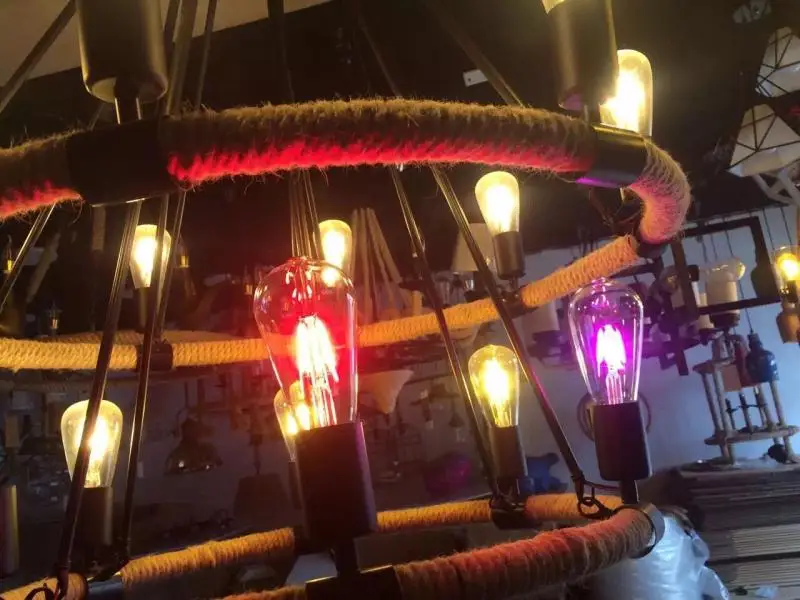 Bombilla Led E27 220V Filament Bulbs ST64 4W Ampoule Led Edison Lamp Colorful Luces Lamparas Light for Home Decor Vintage Lamps (4)