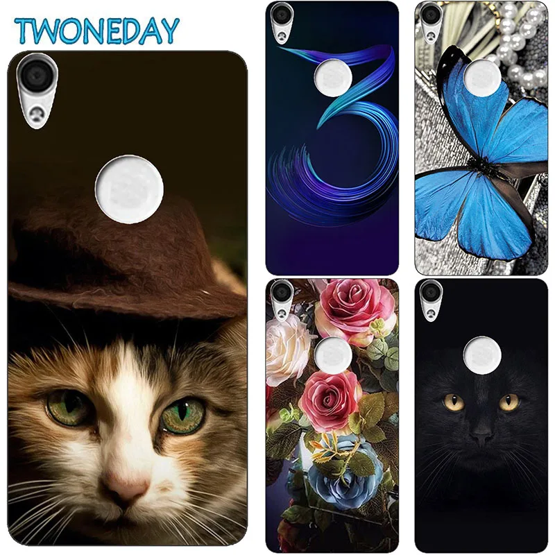 

Soft Silicone Case For Alcatel Shine Lite 5080X 5.0" Colorful Printing Phone Back Case Cover Cute Turbo Case Coque