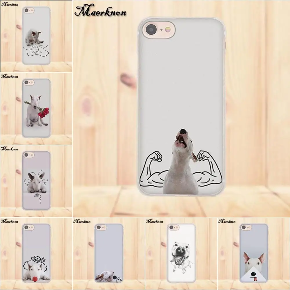 

Bull Terrier Bullterrier Dog TPU Cell Cover Case For Huawei G7 G8 Honor 5A 5C 5X 6 6X 7 8 V8 Mate 8 9 P7 P8 P9 P10 Lite Plus