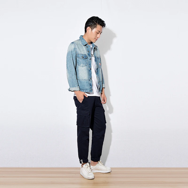 Brand Clothing Spring Mens Denim Jacket Fashion Slim Fit Casual Jeans Jackets Streetwear Vintage Jean In From Brand Clothing Spring Mens Denim Jacket Fashion Slim Fit Casual Jeans Jackets Streetwear Vintage Jean In From