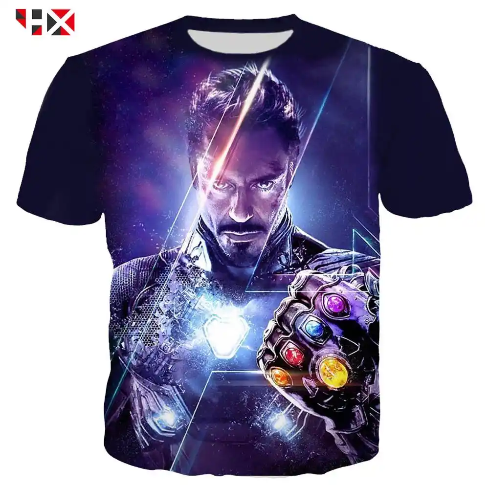 Summer 3D Printed Avengers Iron Man Infinite Gloves Men T Shirt Harajuku Style T Shirts Men Women Streetwear Pullover Z24 Summer 3D Printed Avengers Iron Man Infinite Gloves Men T Shirt Harajuku Style T Shirts Men Women Streetwear Pullover Z24