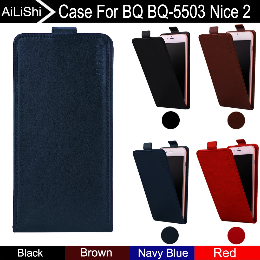 

AiLiShi For BQ BQ-5503 BQ 5503 Nice 2 Case Up And Down Vertical Phone Flip Leather Case Phone Accessories 4 Colors Tracking