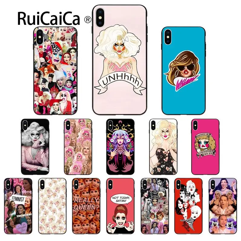 Мягкий чехол для мобильного телефона Ruicaica RuPaul's Drag racing с рисунком Apple iPhone 8 7 6 S Plus