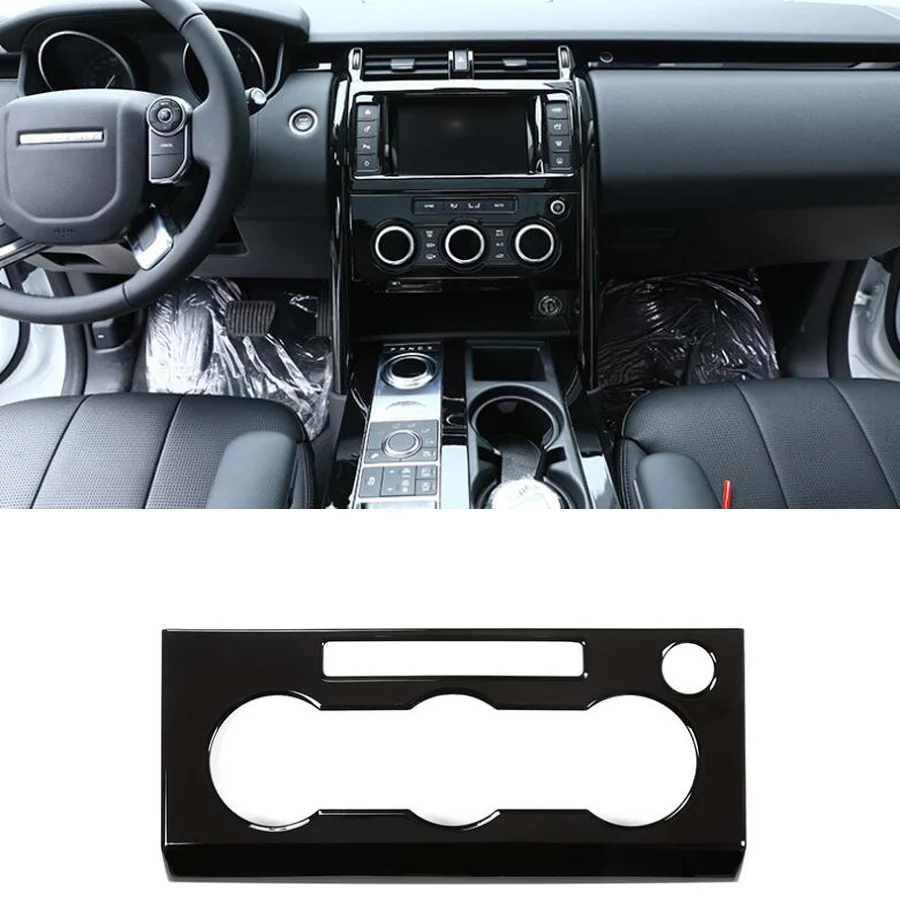 JXKaFa Car Air Conditioner Adjust Button Switch Panel Frame Cover Trim Bezel For Land Rover Discovery 5 Interior Parts ABS JXKaFa Car Air Conditioner Adjust Button Switch Panel Frame Cover Trim Bezel For Land Rover Discovery 5 Interior Parts ABS