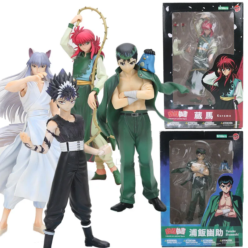 YuYu Hakusho Yusuke Urameshi Minamino Shuuichi фигурка 1/8 масштаб окрашенная ПВХ фигурка коллекционная игрушка