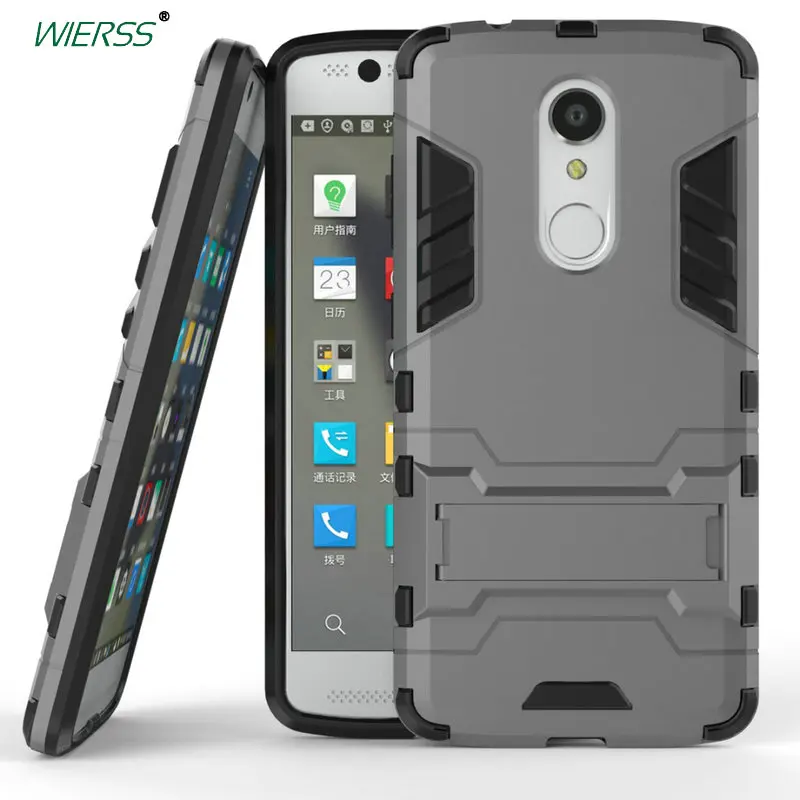 

For ZTE Axon 7 mini 3D Luxury Shockproof Stand Hard case For ZTE Axon 7 mini /B2017G case Combo Armor case Back cover