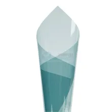 Премиум светло-голубая нано керамическая пленка 65% VLT Автомобильная/Строительная оконная пленка 6" x 50"/1,52x15 м рулон HIR65100