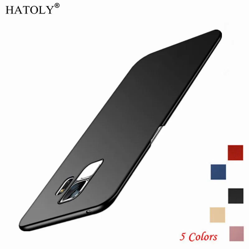 

HATOLY Phone Case For Samsung Galaxy S9 Plus Slim Smooth & Ultra-thin PC Cover For Samsung Galaxy S9 Plus Case G965N 6.22" Shell
