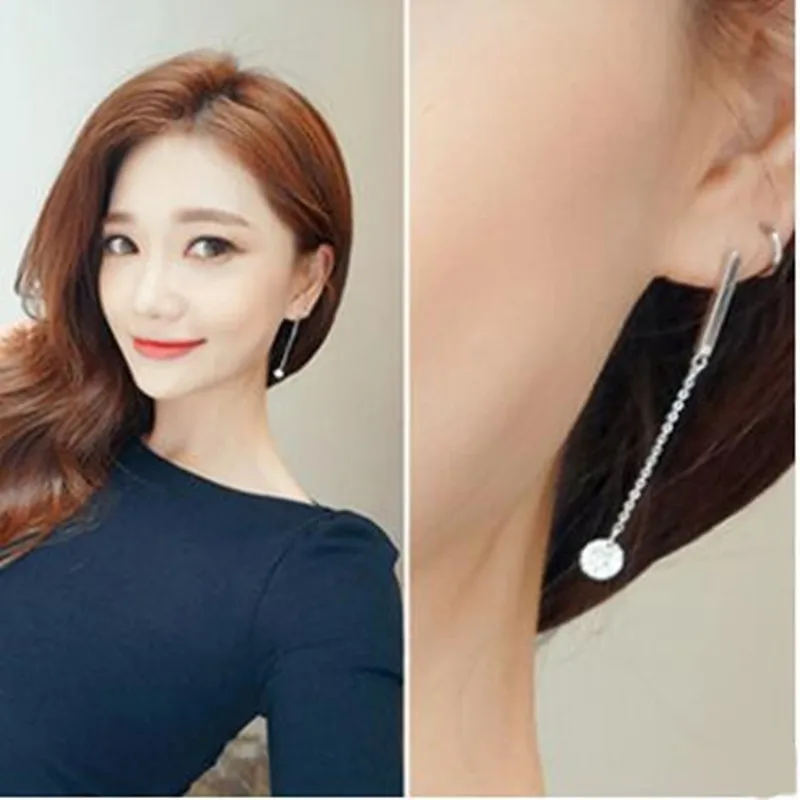 New Fashion Hanging earring for women Wedding Party Jewelry drop earrings punk dangle Earring tassel baroque aretes largos E570 | Украшения