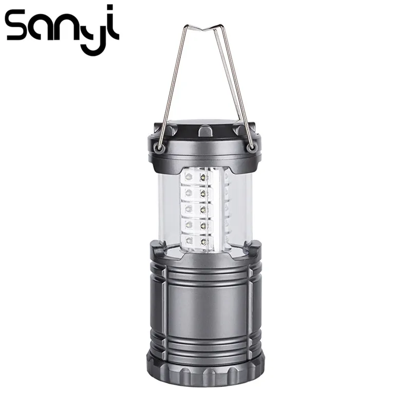 SANYI складной 30 LED Легкий Вес портативные фонари для кемпинга фонарик пеших
