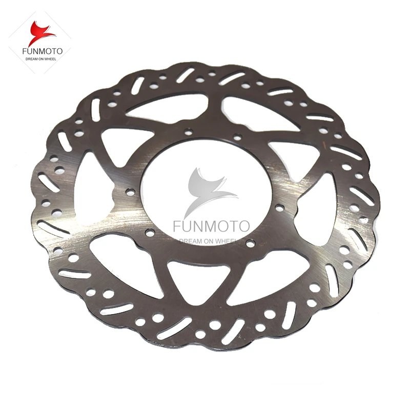 

front Wave brake disc of KAYO T4 T6 MX6 CR125/250 CRF250/450 Motocross Enduro Supermotard Dirt Bike