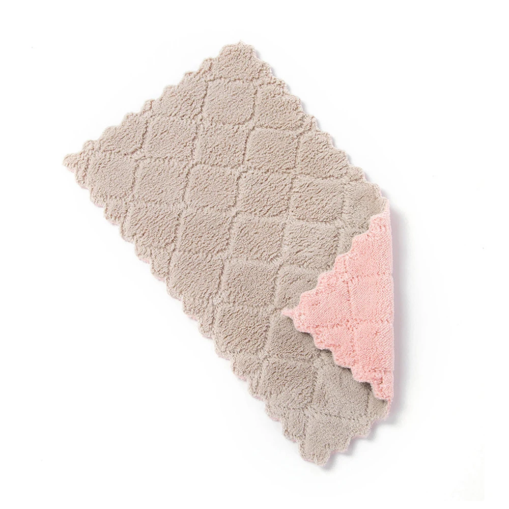 kichen tools Super Absorbent Microfiber kitchen dish Cloth High-efficiency tableware Household Cleaning Towel gadgets cosina (1)