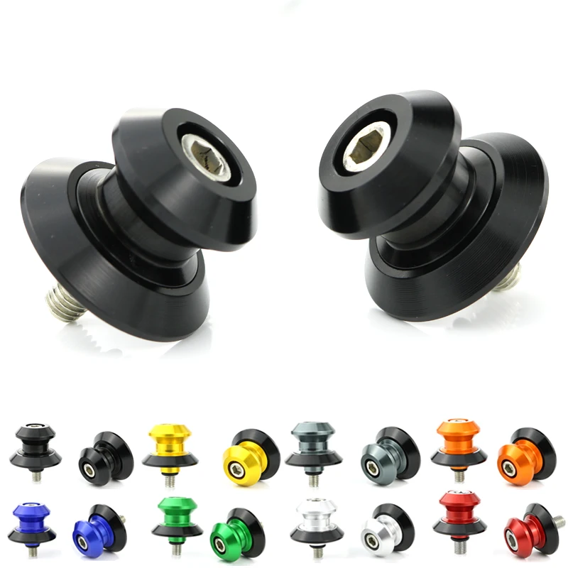 

CNC Aluminum Swingarm Stand Bobbins For KAWASAKI Versys 650 KLE650 2007-2014 Versys1000 KLE1000 2012-2018