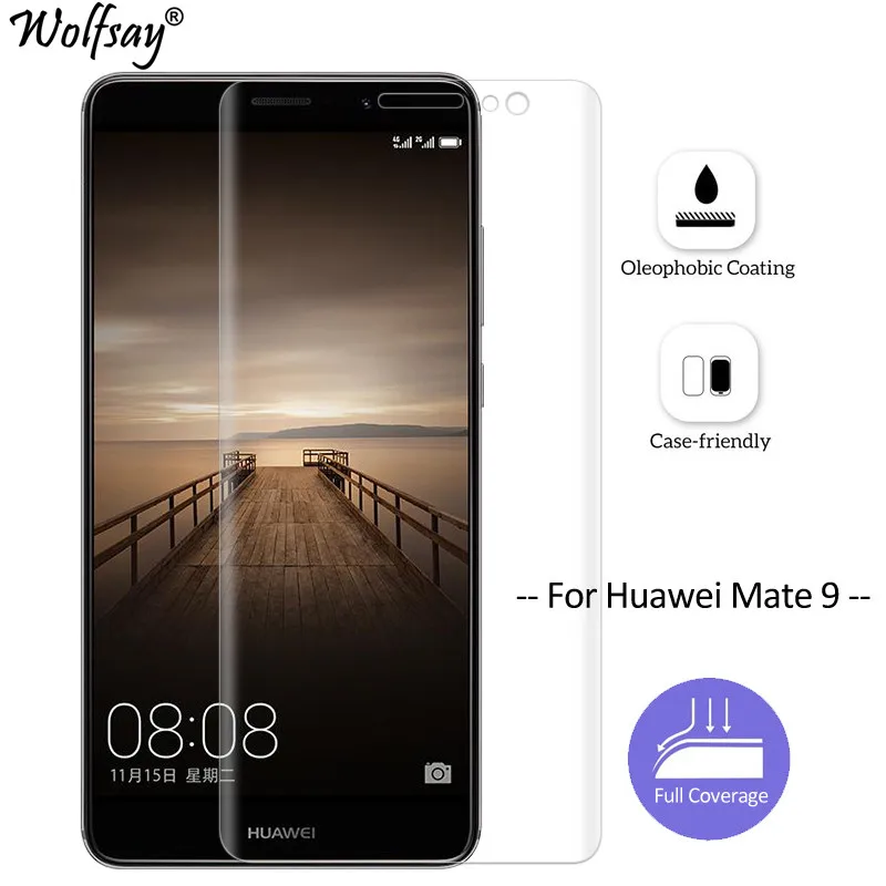 2 шт Мягкий Прозрачный ТПУ полное покрытие нано пленка для Huawei Mate 9 Защитная