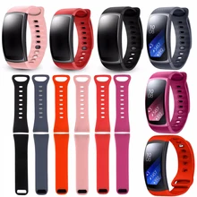 Mayitr L/S Размер роскошный ремешок для часов замена спортивный силиконовый ремешок для samsung gear Fit 2 SM-R360 часы