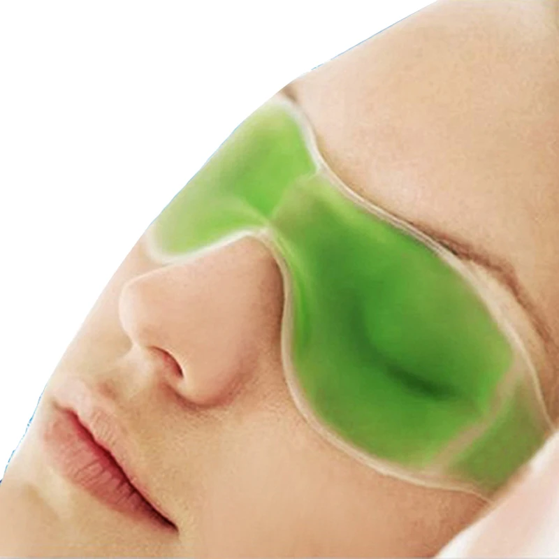 

1pcs Ice Gel Sleeping Mask Summer Essential Cool Eye Pad Mask Dark Circles Remover Relieve Eye Fatigue Eyeshade Patches for Eyes