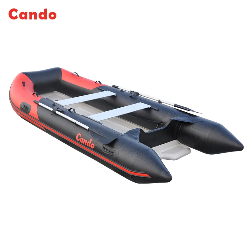 CANDO VIB270 обновленная рыболовная лодка ПВХ гребная гоночная Каякинг корабль для