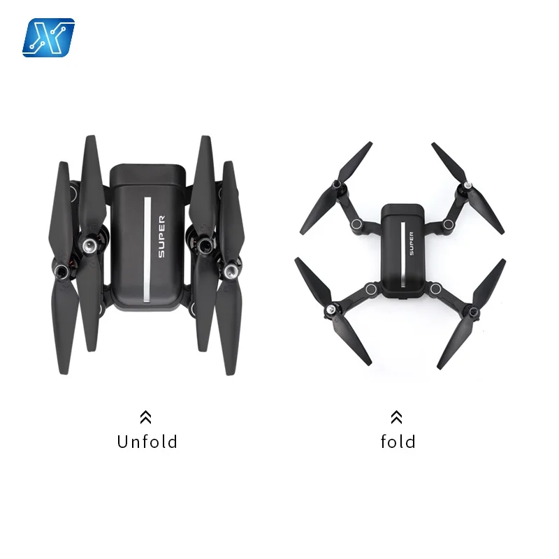Gps Дрон с 4k 1080P 720 P 5 г Wi Fi HD Camera110 градусов широкий формат Portble Follow Me высота Удержание