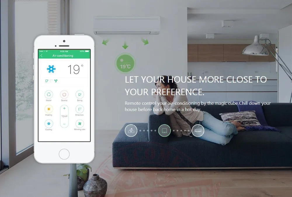 5 шт. Alexa& Google Home Orvibo XiaoFang умный дом автоматизация MagicCube WiFi ИК пульт дистанционного управления iOS Android