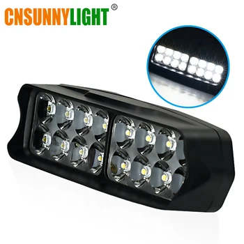 

CNSUNNYLIGHT Motorcycle LED Headlight Fog Light 10W/15W/20W White Auto Bike Driving Work Spotlight Offroad Moto Lamp Accessories