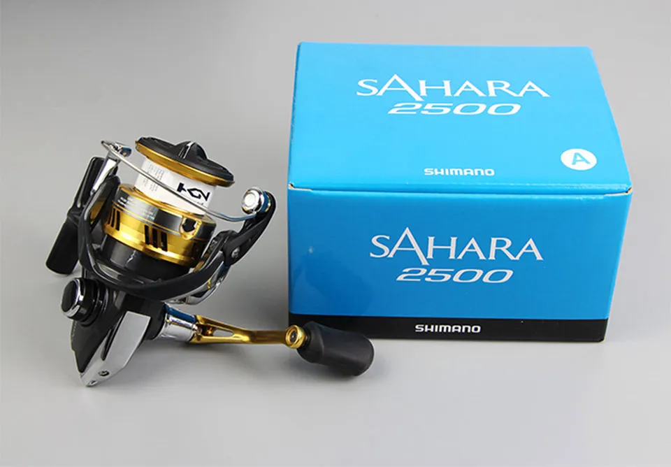 Carretilhas de Pesca 4 plus 1bb Shimano Sahara fi Spinning Reel Fishing 1000 2500 C300 Maior Carretel Capacidade Max 11 kg Arrastar x o Navio Saltewater 11 Esporte e Lazer
