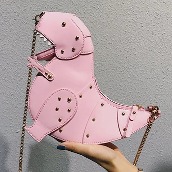 

High Quality Crossbody Bags Women Shoulder Bag Pu Leather Handbag Dinosaur Design Women Messenger Bags bolsa feminina WBS582