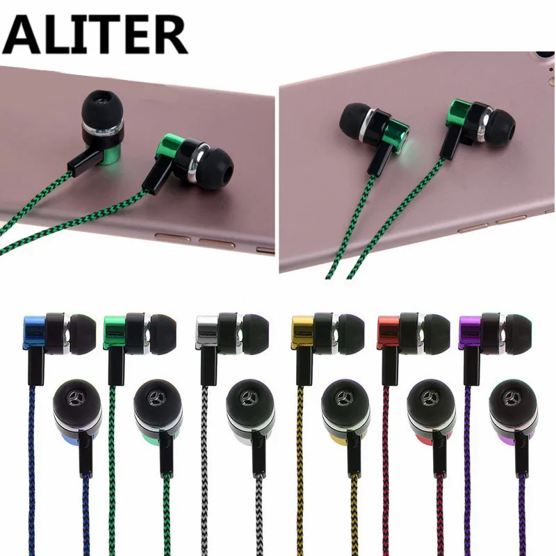 

ALITER 3.5mm Stereo In-Ear Earphone for MP3 MP4 Music Player Earphone (no micrphone)