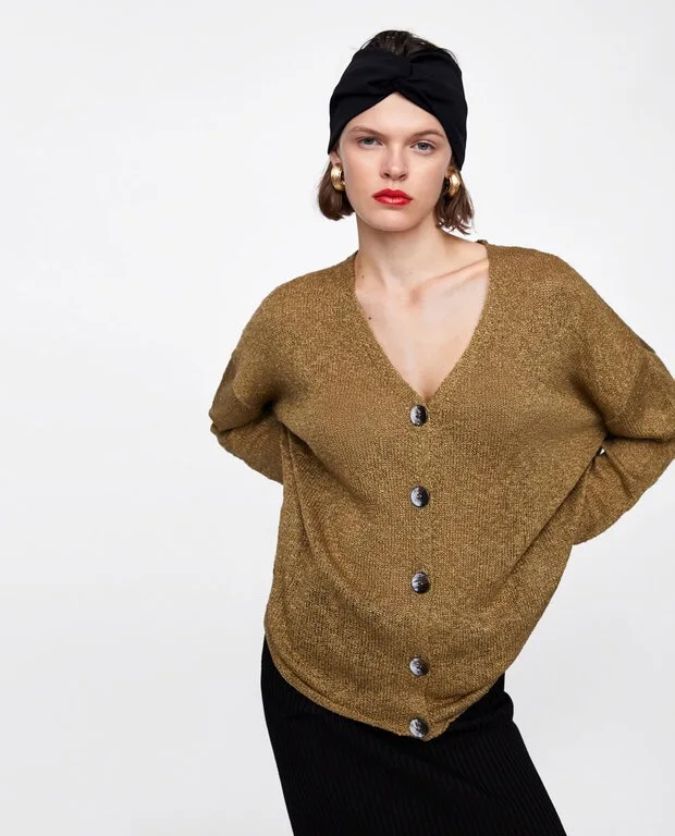 

Women Single Breasted Light Weight Casual Fashion Knit Sweater Cardigans 2018 New Arrivals