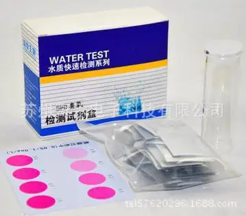 

DPD water by ozone chlorine reagent kit