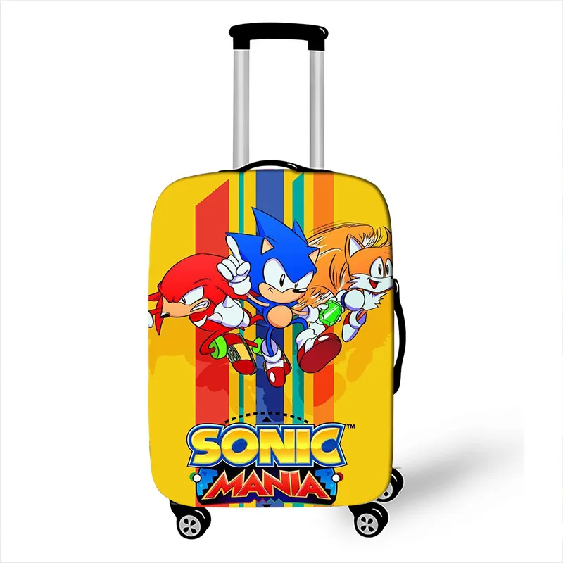 Мультяшный Марио smash bro/sonic Чехол для багажа эластичный чехол для костюма с защитой от пыли аксессуары для путешествий Чехол на колесиках - Цвет: pxtsmash04