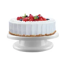 360 градусов вращающийся торт поворотный стол 28 см пластиковый поворотный торт стенд кондитерский десерт торт украшения кухонные принадлежности для выпечки