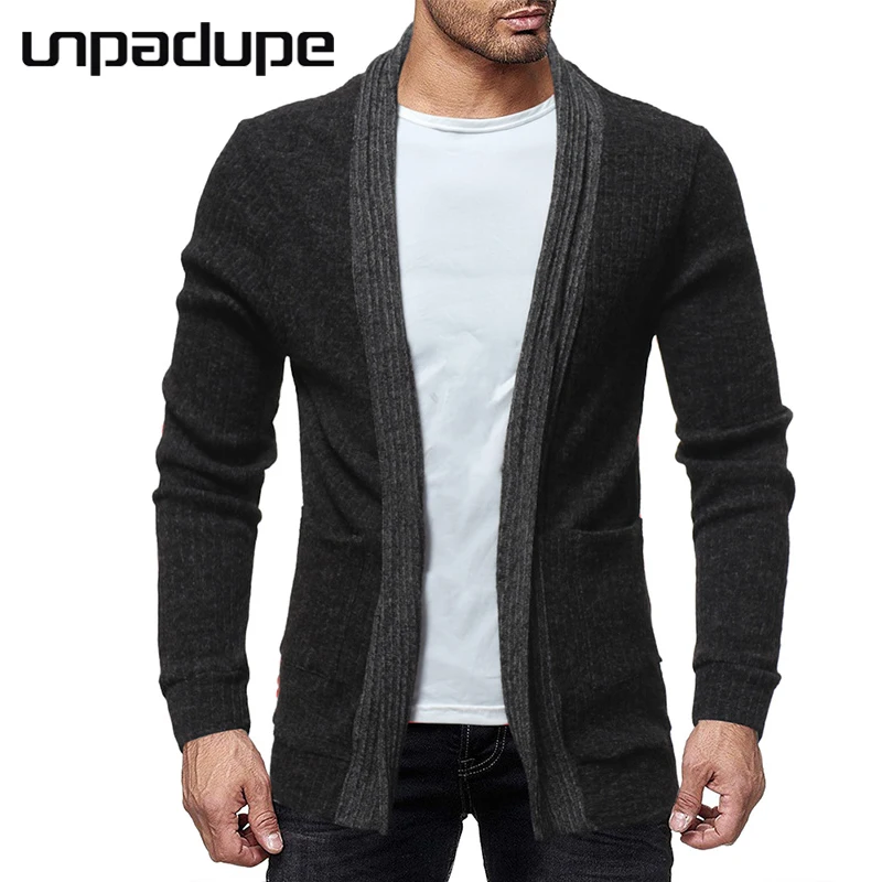 Sweater Men 2018 New Fashion Autumn Classic Solid Color Men'S Sweaters High Quality Cardigan Casual Coat Men Sweaters Knitwear